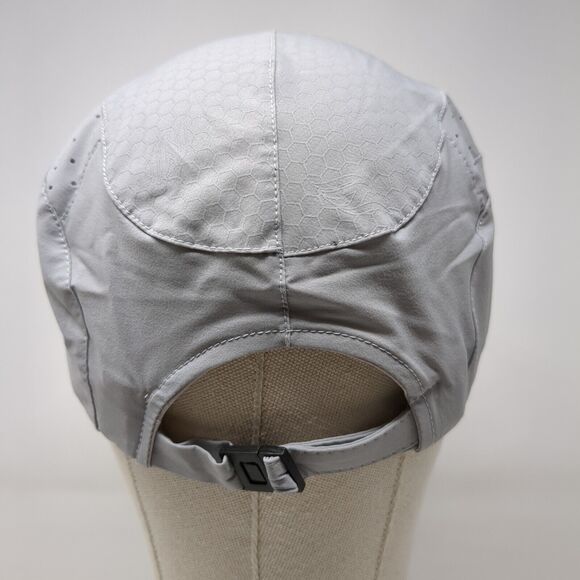 Narason Slideback Hat Gray One Size Adjustable Breathable Lightweight Polyester - Picture 6 of 9